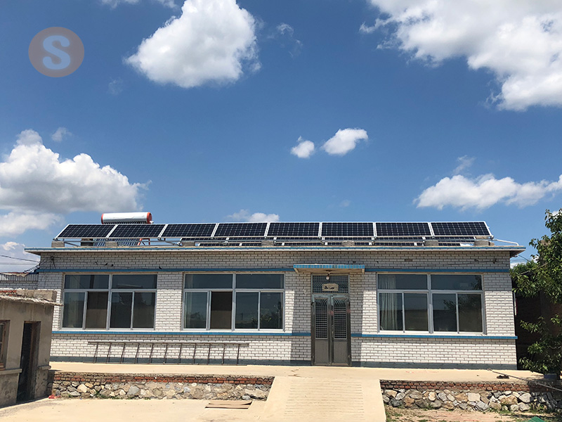 北鎮市壯大村集體1.2MWソーラーエナジー貧困救助項目