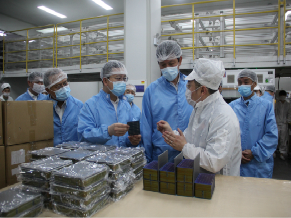 市委書記靳國衛(wèi)、市委副書記、代市長王心宇到我司調(diào)研工作