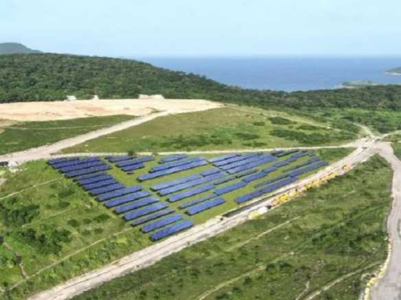 全球足跡 | 2025年開始供電！陽光能源為香港首個堆填區光伏發電場供貨